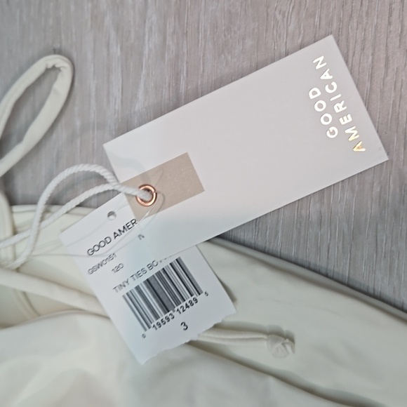 NWT Good American Women Tiny Ties Bottom Swim Bikini sz 3/L - Picture 3 of 7